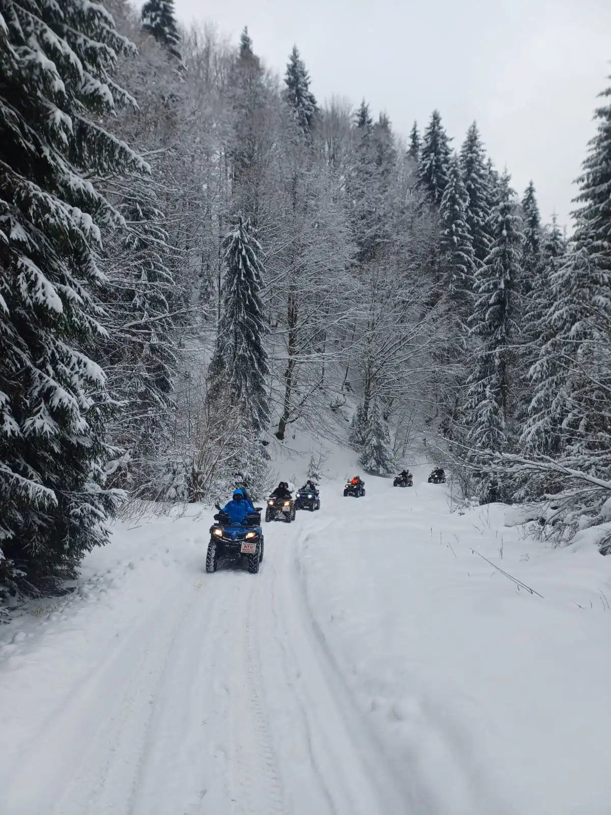 Grup pe ATV în Maramureș